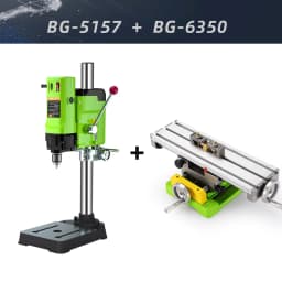 Allsome 6-Speed Drill Press Machine BG-5157 1200W Benchtop Drill Press for Home Workshop, Wood & Metal Drilling