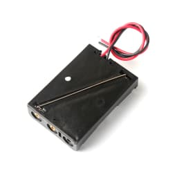 New AAA Power Bank Cases 1X 2X 3X 4X AAA Battery Holder Storage Box Case 1 2 3 4 Slot AAA Batteries Container With Wire Lead