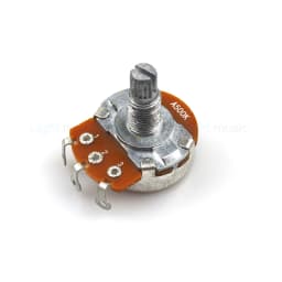 2pcs A500K/B500K Electric Guitar15mm 18mm Split Shaft Linear Taper Potentiometer Volume Tone Big Guitar Pot