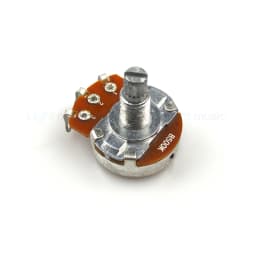 2pcs A500K/B500K Electric Guitar15mm 18mm Split Shaft Linear Taper Potentiometer Volume Tone Big Guitar Pot