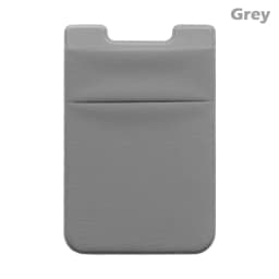 Hot Sale Phone Card Holder Silicone Mobile Phone Back Card Holder Elastic Wallet Stick On Adhesive Cash ID Soft