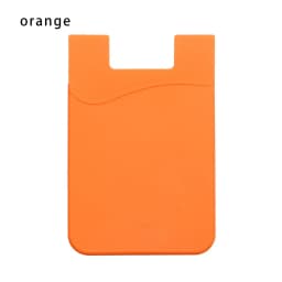 Hot Sale Phone Card Holder Silicone Mobile Phone Back Card Holder Elastic Wallet Stick On Adhesive Cash ID Soft