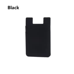 Hot Sale Phone Card Holder Silicone Mobile Phone Back Card Holder Elastic Wallet Stick On Adhesive Cash ID Soft