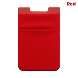 Hot Sale Phone Card Holder Silicone Mobile Phone Back Card Holder Elastic Wallet Stick On Adhesive Cash ID Soft