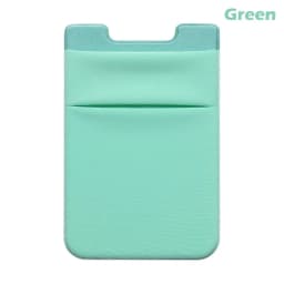 Hot Sale Phone Card Holder Silicone Mobile Phone Back Card Holder Elastic Wallet Stick On Adhesive Cash ID Soft