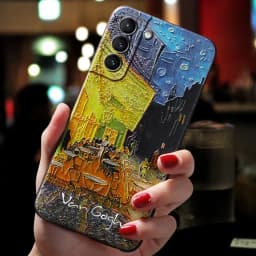 For Funda Samsung Galaxy S26 Ultra S25 S24 S23 FE Plus S25Ultra A55 A56 A57 A16 A07 A26 A17 A06 4G 5G Phone Case 3D Art Cover