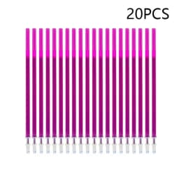 Magic Erasable Pen Refill Set 0.5mm Washable Handle Erasable Gel-Ink Pen Colored Ink Rods School Office Writing Stationery