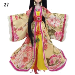 Newest Ancient Dress Doll Chinese Imperial Concubine Court Fairy Suit For 30cm Doll Accessories Girl Princess Dolls Clothes