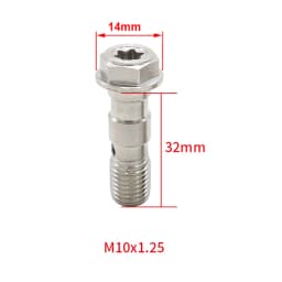 Universal Motorcycle Brake Caliper Banjo Bolt Bleed Screw Nipple 304 Stainless Steel For Honda Yamaha Kawasaki Suzuki Motocross