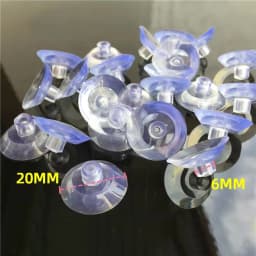 5/10/20Pcs Clear Sucker Suction Strong Vacuum Cups Transparent Soft Pad Glass Table Countertop Non-slip Fixed Gasket 18~30mm