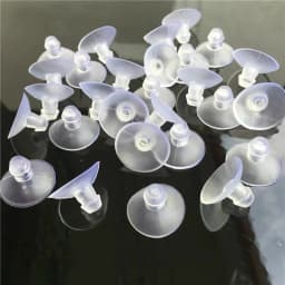 5/10/20Pcs Clear Sucker Suction Strong Vacuum Cups Transparent Soft Pad Glass Table Countertop Non-slip Fixed Gasket 18~30mm