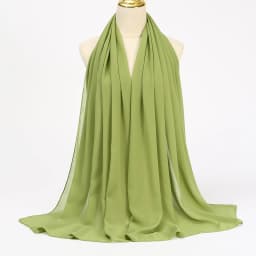 Muslim Chiffon Hijabs For Woman Long Solid Color Head Wrap For Women Shawls Scarves Ladies Muslim Veil Hijab