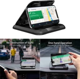 Multi-Purpose Car Phone Holder Dashboard Universal 3 To 6.5 Inch Mobile Phone Clip Mount Bracket for IPhone XR XS MAX GPS Stand