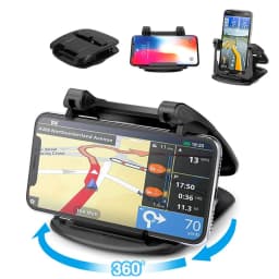 Multi-Purpose Car Phone Holder Dashboard Universal 3 To 6.5 Inch Mobile Phone Clip Mount Bracket for IPhone XR XS MAX GPS Stand