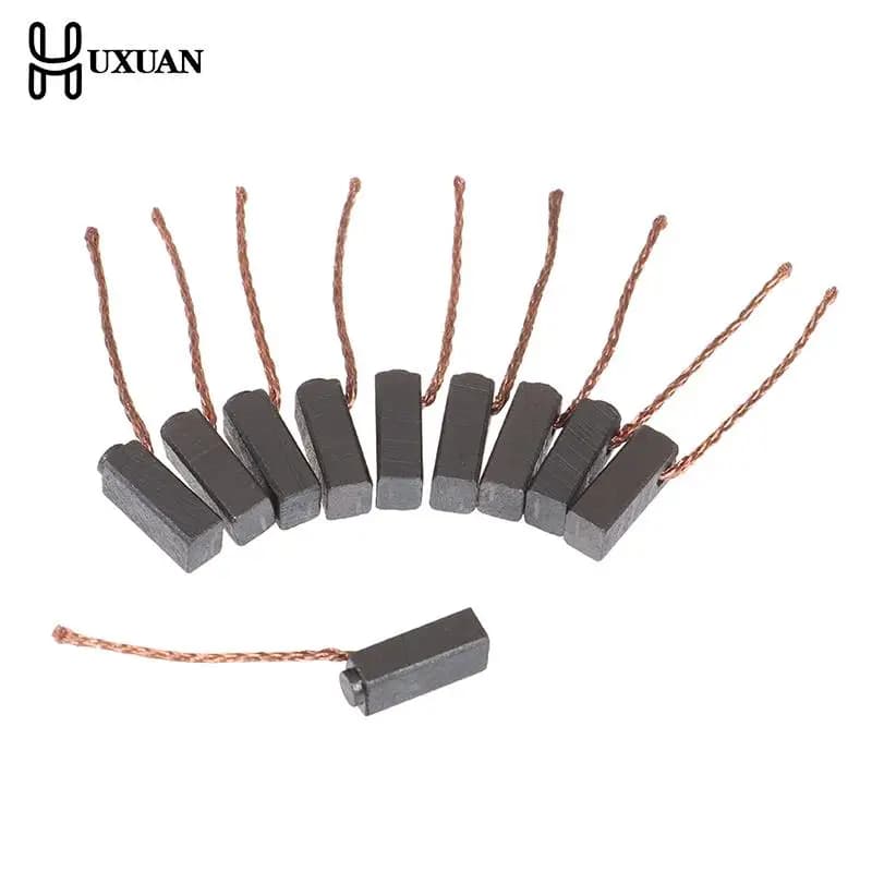 10psc Carbon Brush 5*6*14mm DC Motor Carbon Brush Graphite Carbon Brush N