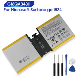 Replacement Battery For Microsoft Surface Go 1824 G16QA043H Battery 3411mAh