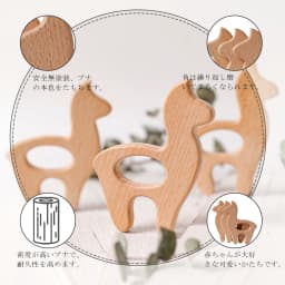 1pc Baby Teether Wooden Animal Pacifier Pendant BPA Free Beech Koala Rodent Baby Gym Accessories Teeth Pendant Children'S Goods