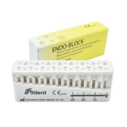 Dental Endo Rulers for Gutta Percha Point Gauge Calibrating Measuring Ruler Span Measure Scale Endodontic Instruments Dentistry