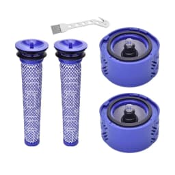 Best Pre-Filter And 2 HEPA Filter Kit for Dyson V6 Absolute Cordless Stick Vacuum Cleaner. Replaces Part