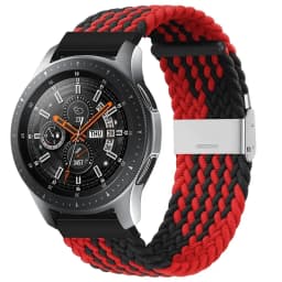 20mm 22mm Nylon Loop Strap for Samsung Galaxy Watch 7 6 5 4 40/44mm Adjustable Elastic Strap for Huawei GT5 GT4 3/4Pro Wristband