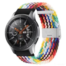 20mm 22mm Nylon Loop Strap for Samsung Galaxy Watch 7 6 5 4 40/44mm Adjustable Elastic Strap for Huawei GT5 GT4 3/4Pro Wristband