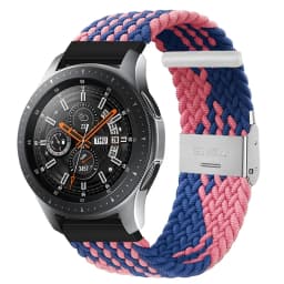 20mm 22mm Nylon Loop Strap for Samsung Galaxy Watch 7 6 5 4 40/44mm Adjustable Elastic Strap for Huawei GT5 GT4 3/4Pro Wristband
