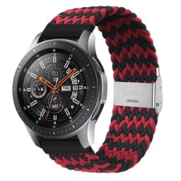 20mm 22mm Nylon Loop Strap for Samsung Galaxy Watch 7 6 5 4 40/44mm Adjustable Elastic Strap for Huawei GT5 GT4 3/4Pro Wristband