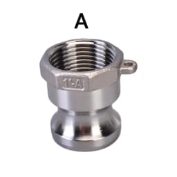 304 316L Stainless 1/2" 3/4" 1" 1.5" 2" BSP Female Male Camlock Fitting Adapter Barb Quick Disconnect For Hose Pump Homebrew