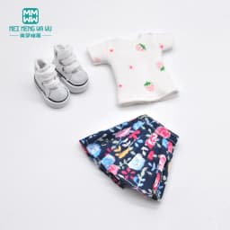 Blyth Doll Clothes Fashion Three-piece Purple Wool Cardigan for Toys Azone OB23 OB24 Doll Accessories