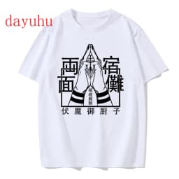 Tshirt Manga Japanese Anime Jujutsu Kaisen T Shirt gojo satoru Tops Yuji Itadori Graphic Tees Cool Unisex T-shirt 90s