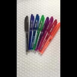 DELVTCH Erasable Gel Pen 0.7mm 0.5mm Bullet Tip Blue Black Red Color Ink Refill Rods Writing Drawing Painting Washable Handle
