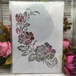 A4 29cm Moon Road Tree Night DIY Layering Stencils Wall Painting Scrapbook Coloring Embossing Album Decorative Template