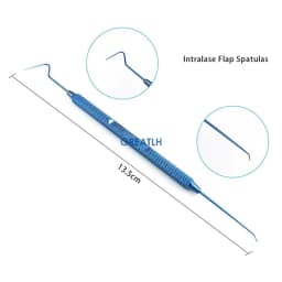 Titanium Double Phaco Chopper Spatula Manipulator Sinskey Hook Ophthalmic Instrument Double Eyelid Tool