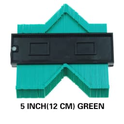 Contour Gauge Duplicator Ceramic Tile Carpet Cutting Template Profile Measuring Angle Ruler Contour Duplicator Woodworking Tools