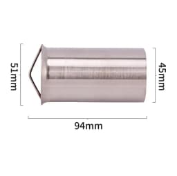 61mm Motorcycle Universal Exhaust Pipe DB Killer Reduce Noise 51mm Escape Muffler Silencer For Kawasaki Honda Suzuki BMW Yamaha