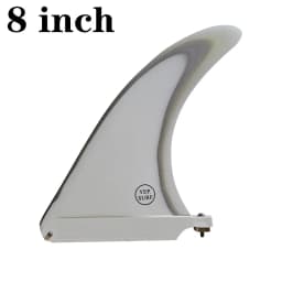 Longboard Fin Fiberglass 7/8/9/10.25/11inch Single Fin 1pc Surf Fins For Sup Central Surf Fin Multicolor Surfboard Fin Quillas