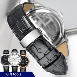 Leather strap FOR Tissot Le Locle T41 T006 PRC200 Watch Strap Wrist Belt Watch Bracelet 1853 Watchband Men 19MM 20MM 21MM 22MM