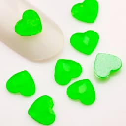 5.5x6mm 20pcs Heart Shape Nail Art Rhinestones Korean Fashion Flatback Strass 3D Crystal Stones for DIY Nail Charms Decoration