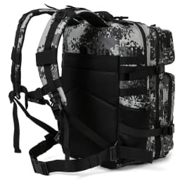 45L Tactical Backpack Survival Bag Hunting MOLLE Backpack GYM For Men EDC Outdoor Hiking Rucksack With Bottle Holder