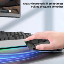 1Set Mouse Skate Feet Pad for G502 Superlight Mouse Glides Curve Edge Mouse Non-slip Foot Stickers w/Alcohol Pad