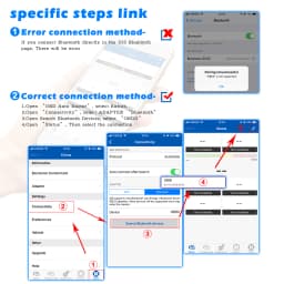 Konnwei ELM327 V1.5 Bluetooth 5.0 OBD2 Scanner ELM 327 V1 5 OBDII Auto Car Diagnostic Tools ODB2 OBD 2 Code Reader