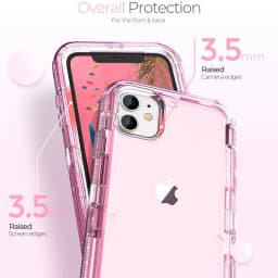 Hybrid Heavy Duty Dust Case For iPhone 16 15 13 11 12 14 Pro Max XSMAX XR XS SE 6 7 8 Plus Transparent Shockproof Armor Cover