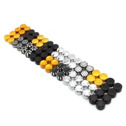 Black/Gold Motorcycle Head Bolts Cap Nut Cover CNC Aluminum For Triumph Bonneville T120 4Pcs/Set