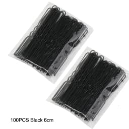 50/100/150PC Black Hairpins For Women Hair Clip Lady Bobby Pins Invisible Wave Hairgrip Barrette Hairclip Hair Clips Accessories