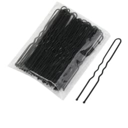 50/100/150PC Black Hairpins For Women Hair Clip Lady Bobby Pins Invisible Wave Hairgrip Barrette Hairclip Hair Clips Accessories