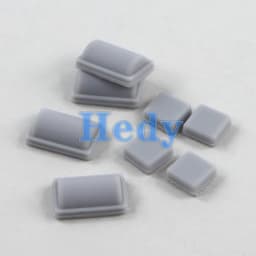 1set Replacement 8 in 1 Silicon Non-slip Rubber Feet Cover Set For Nintendo WII Console Nonslip Dust Cover