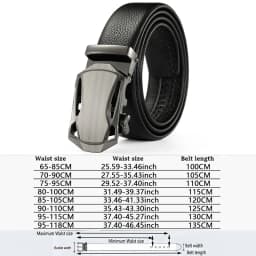 Men Belt Metal Luxury Brand Automatic Buckle Leather High Quality Belts for Men Business Work Casual Strap ZDP001A