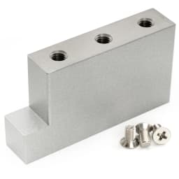 Musiclily Ultra Full Solid Brass/Steel L Shaped Tremolo Block for Electric Guitar Floyd Rose Locking Tremolo Bridge