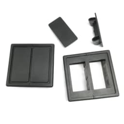 1pc Car Boat Rocker Switch Panel Blank ARB Plate Rocker Switch Blanking Cover