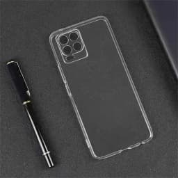 High Quality Clear Phone Case for OPPO Realme 8 Pro 8Pro 8i 8S 4G 5G Camera Protection Soft TPU Transparent Cover Realme8 Fundas